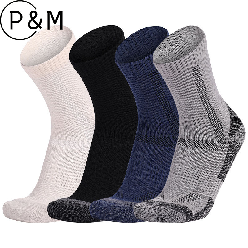 Thermal Sock Winter - Meias masculinas grossas de lã merino,