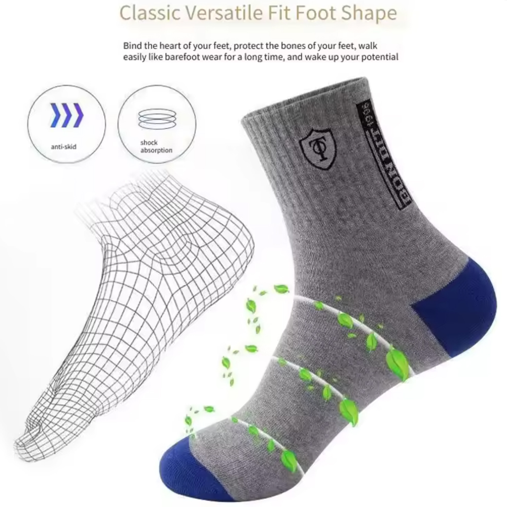 Meias Térmicas Premium Masculi - Cotton Crew Sock Pack avaliação e preço