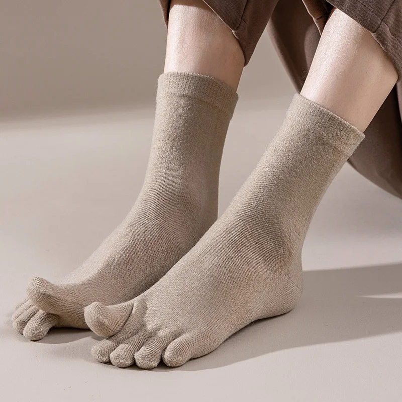 Meias masculinas de lã com cin - Thermal Sock Winter avaliação e preço