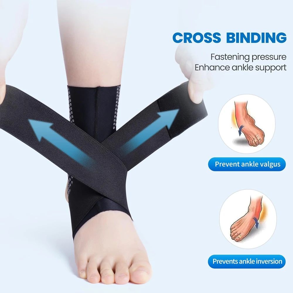 1 pçs compressão tornozelo cin - Ankle Brace Sock avaliação e preço
