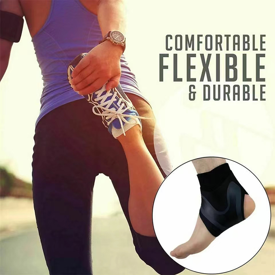 Meia de Compressão Respirável  - Ankle Brace Sock avaliação e preço
