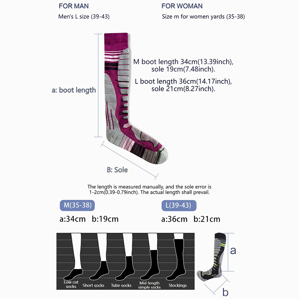 Meias de esqui de lã merino GT - Thermal Sock Winter avaliação e preço