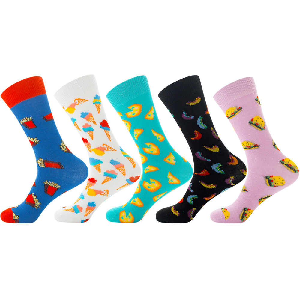 5 pares de meias de algodão, m - Cotton Crew Sock Pack avaliação e preço