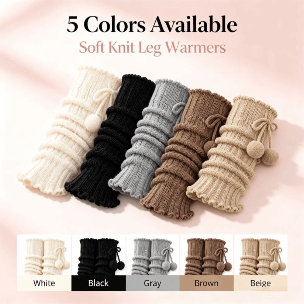 Aquecedores de Pernas de Tricô - Boot Sock Slouchy avaliação e preço